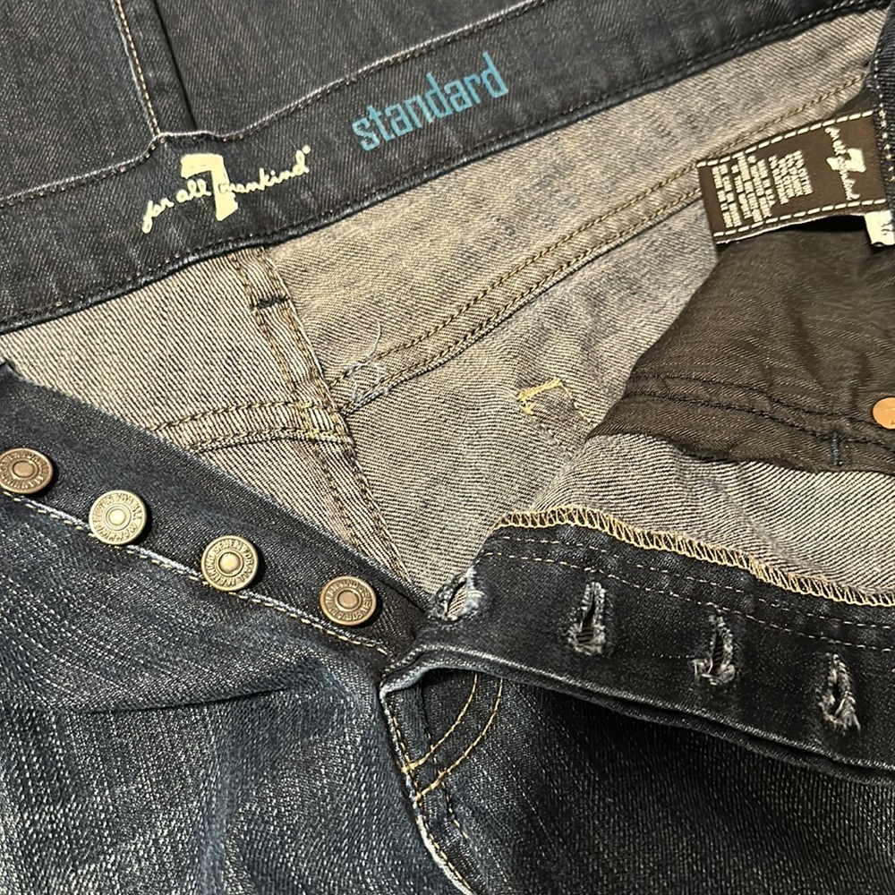 7 For All Mankind Men’s Standard Jeans - Picture 5 of 9
